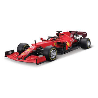 Bburago Ferrari SF21 1:18 #55 Carlos Sainz