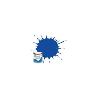Humbrol emailová barva #222 měsíční modrá metalická 14ml