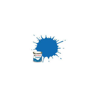 Humbrol emailová barva #52 baltská modrá metalická 14ml