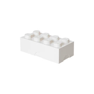 LEGO box na svačinu 100x200x75mm - bílý