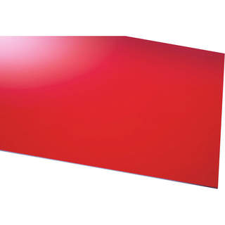 Krick Deska ABS červená 1.0x600x200mm