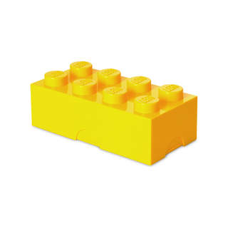 LEGO box na svačinu 100x200x75mm - žlutý