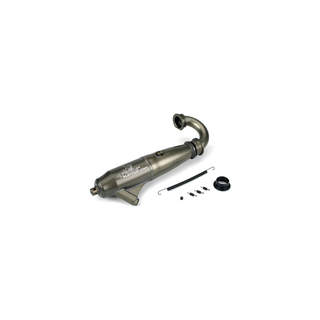1/8 053 Mid-Range Inline Exhaust Sys:Hard Anodized