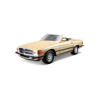 Bburago Mercedes-Benz 450 SL 1977 1:32 zlatá metalíza