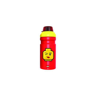 LEGO láhev na pití 0.35L - Iconic Girl červená
